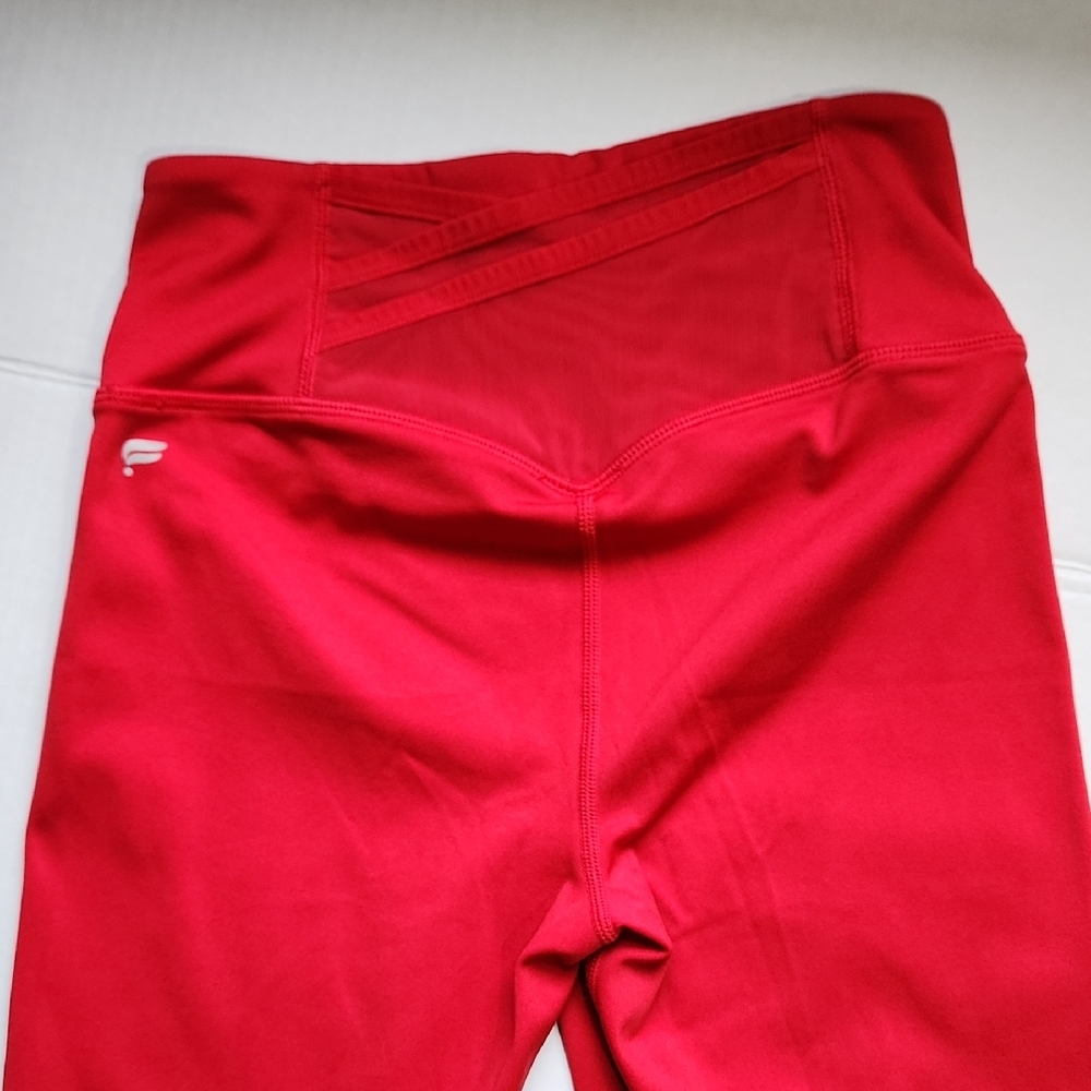 Womens Red Leggings